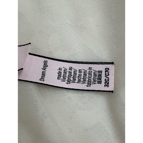 Victoria’s Secret Dream Angels Lace Corset Bralette Bustier Cream 32C - Picture 8 of 13